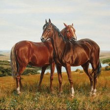 Схема вышивки «На лугу Худ.Данчурова Т.И.»