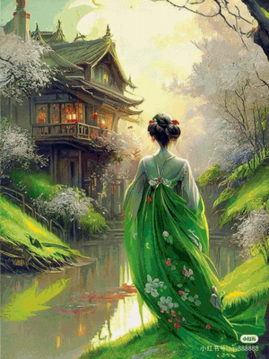 Весна в японии - япония - предпросмотр