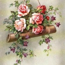 Схема вышивки «Розы»
