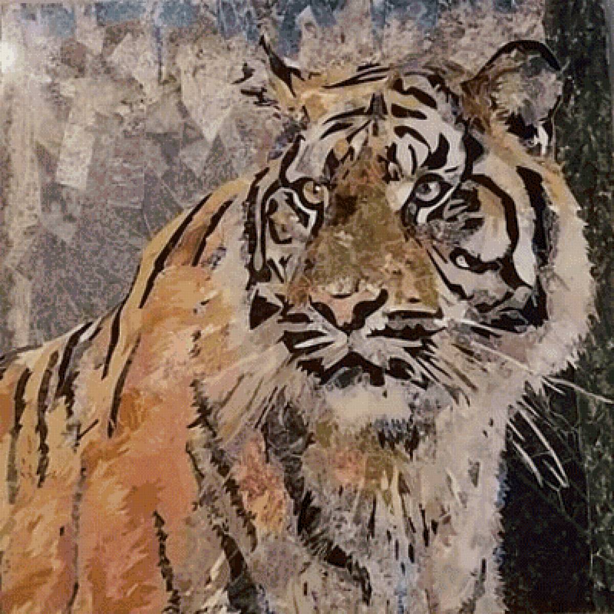 Тигр - художники - предпросмотр