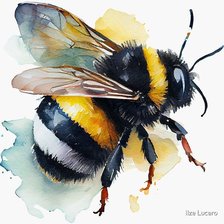 Схема вышивки «Шмель»