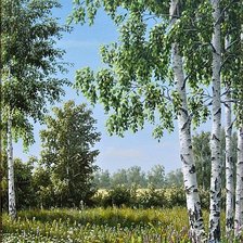 Схема вышивки «Летний день»