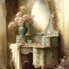 Схема вышивки «cuadros»