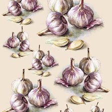 Схема вышивки «чеснок»