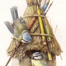 Схема вышивки «Семейная пара»