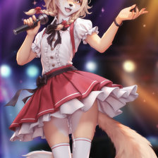 Схема вышивки «Кира айдол»