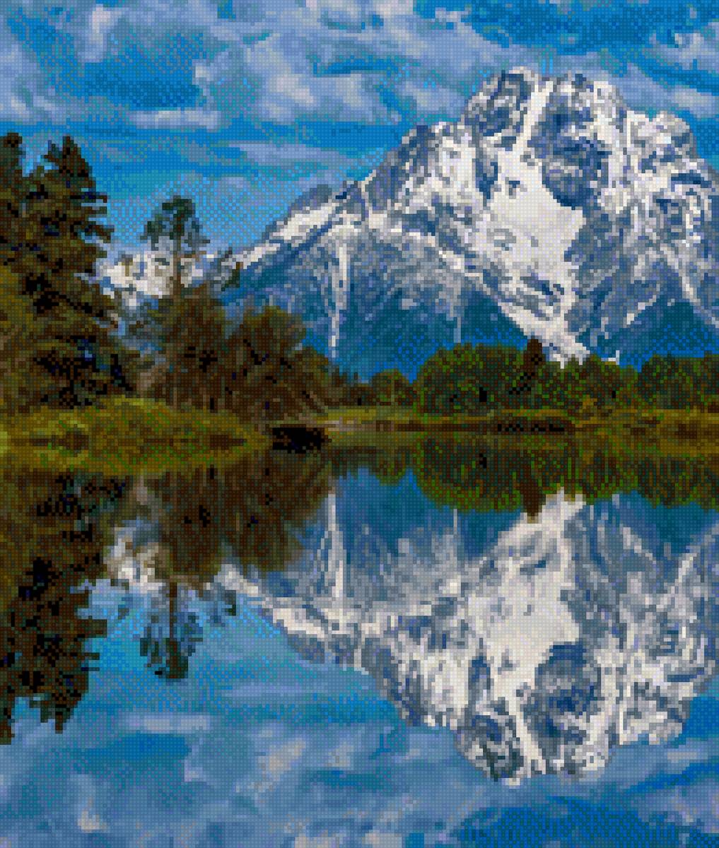 Панорама горы часть 2 - горы, панорама - предпросмотр