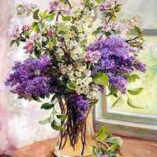 Схема вышивки «Аромат весны»