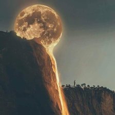 Схема вышивки «Луна»