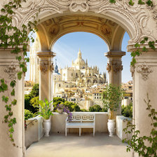 Схема вышивки «терасса»