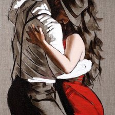 Схема вышивки «Вдвоём»