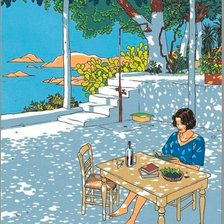 Схема вышивки «Лето в Италии»