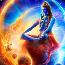 Схема вышивки «Шива исполнитель желаний»