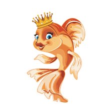 Схема вышивки «złota rybka»