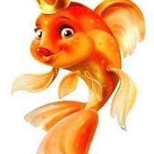 Схема вышивки «złota rybka»