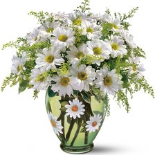 Схема вышивки «Ромашки»