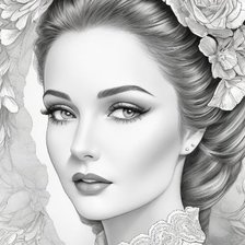 Схема вышивки «Mujer1»