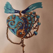 Схема вышивки «Кулон»