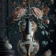 Схема вышивки «музыка»