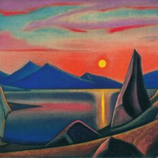 Схема вышивки «Бэда-проповедник»