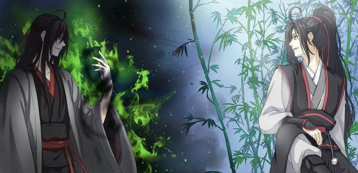 Свет и Тьма - магистер дьявольского культа, вэй у сянь, вэй ин, вэй усянь - оригинал