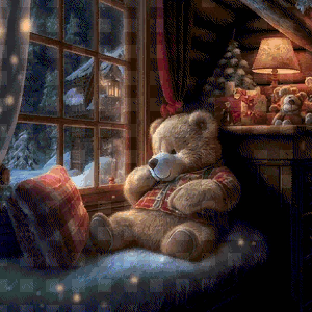 Xmas bear - предпросмотр