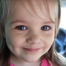 Схема вышивки «Портрет внучки1»