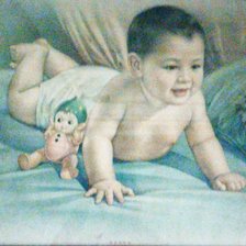 Схема вышивки «Милый малыш»