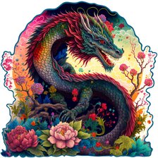 Схема вышивки «Дракон»