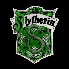 Схема вышивки «Герб слизерина»