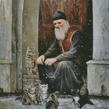 Схема вышивки «Старец»