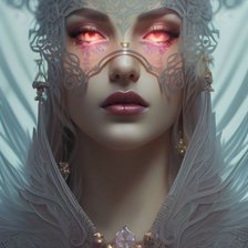 Схема вышивки «Огненный взгляд»