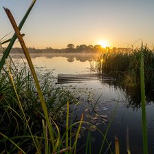 Схема вышивки «утро»