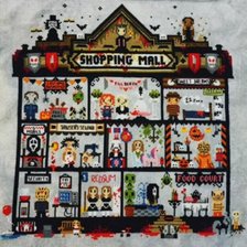 Схема вышивки «May»