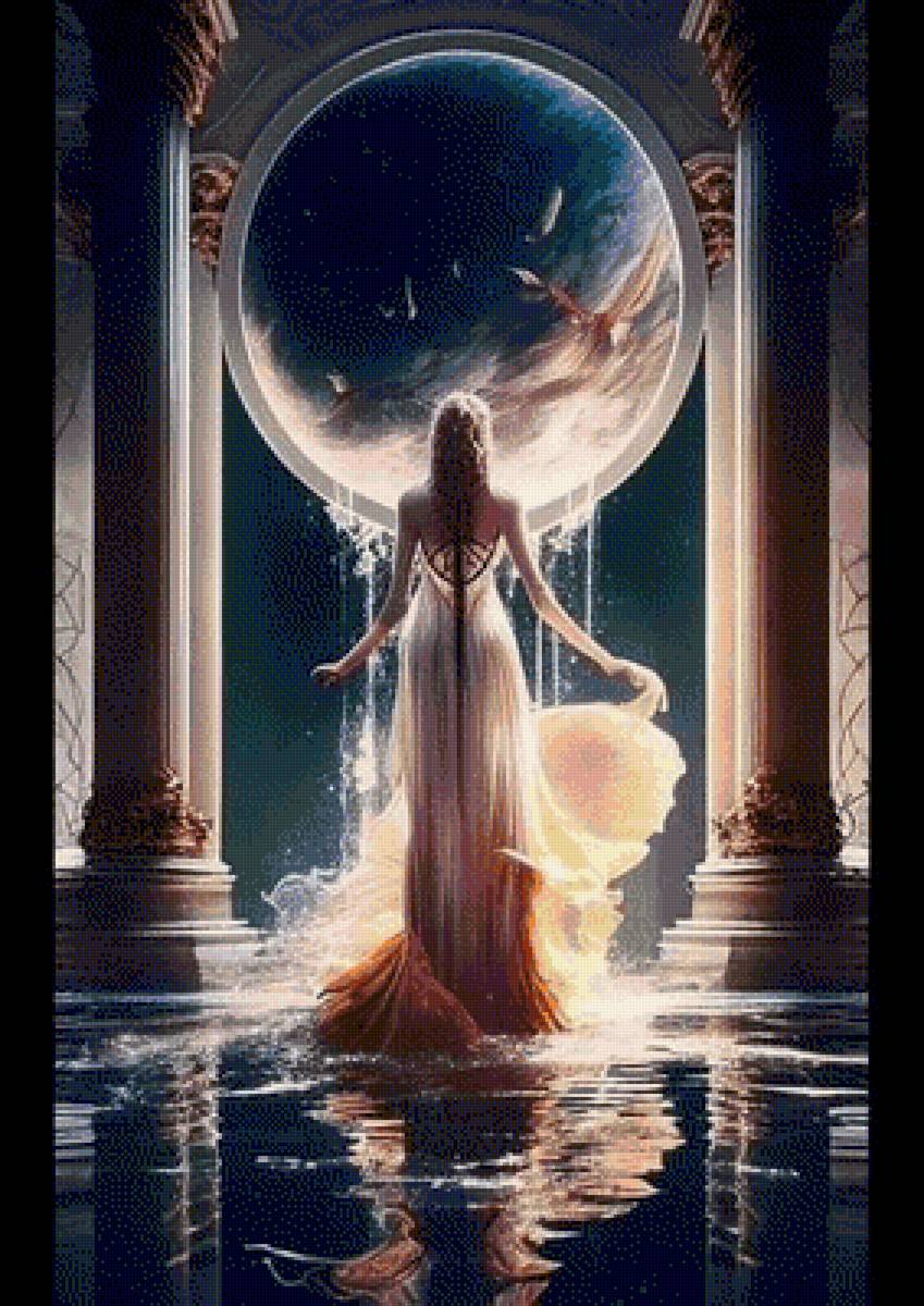 Mujer va hacia la luna - предпросмотр