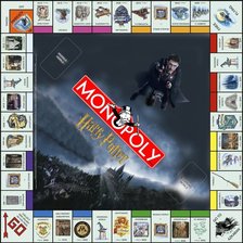 Схема вышивки «Monopoly harry Potter»