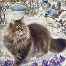 Схема вышивки «Весна»