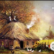 Схема вышивки «Folk art»