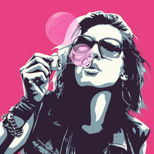 Схема вышивки «Поп-арт»