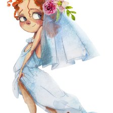 Схема вышивки «Юная невеста»