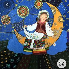 Схема вышивки «Folk art»