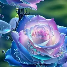 Схема вышивки «Роза»