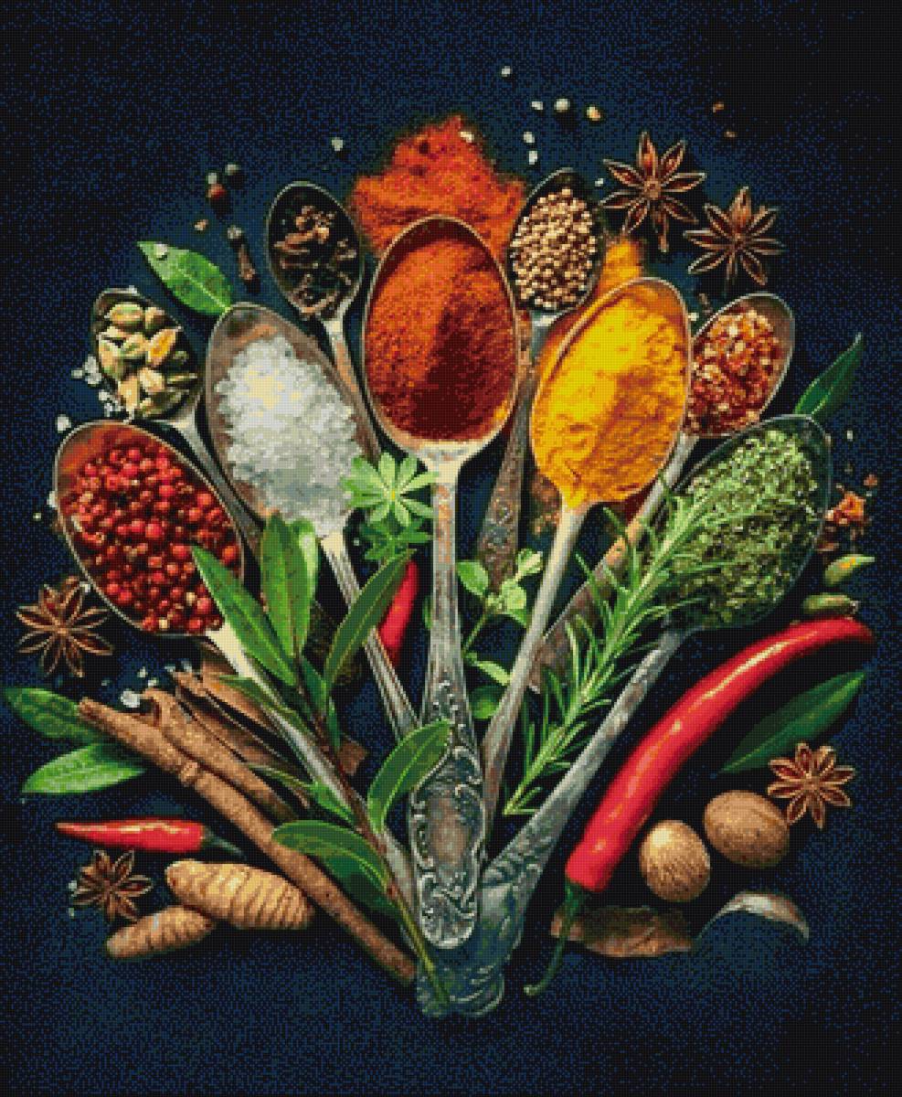 Пряности - пряности, кухня - предпросмотр