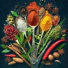 Схема вышивки «Пряности»