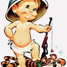 Схема вышивки «Малыш»