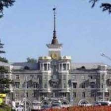 Схема вышивки «Дом под Шпилем, Барнаул»