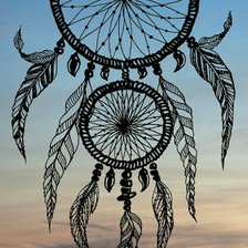 Схема вышивки «Ловец снов-2»