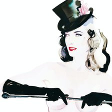 Схема вышивки «Дита фон Тиз»