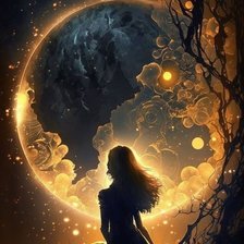 Схема вышивки «девушка»