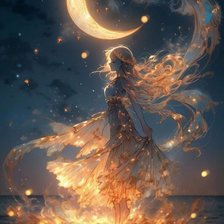 Схема вышивки «девушка»